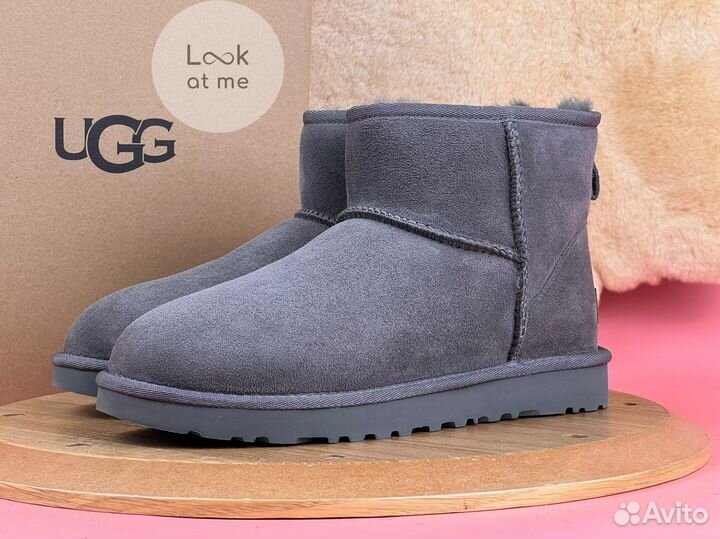 Угги женские Ugg Classic Mini II Grey