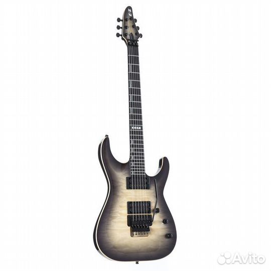 ESP E-II Horizon FR QM Black Natural Burst