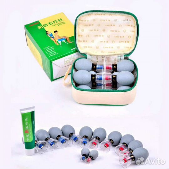 Магнитные банки акупункционного действия 12 шт