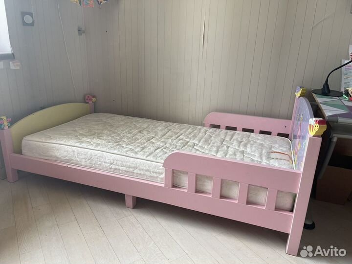 Кровать детская Teamson (1,5- 8 лет) с тумбой