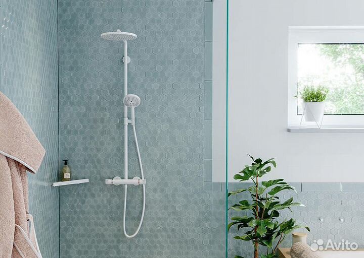 Полка Hansgrohe AddStoris 41741700 белая матовая