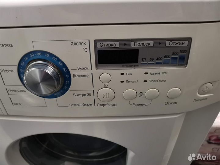 Стиральная машина LG WD-10170TD с дефектом