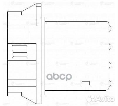 Резистор электровентилятора отопителя LFR 1410