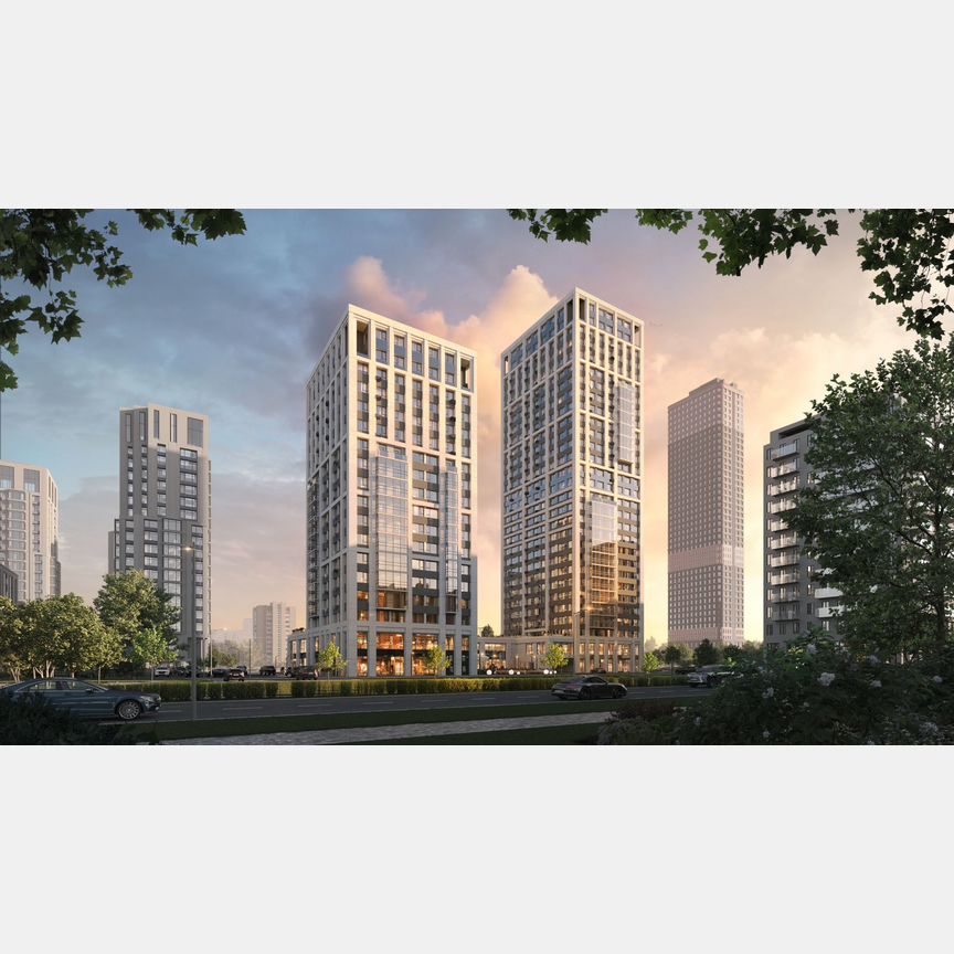 1-к. квартира, 38,4 м², 7/29 эт.