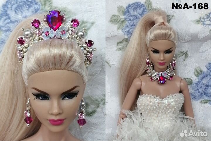 Диадемы-трансформеры. Украшения для кукол Барби