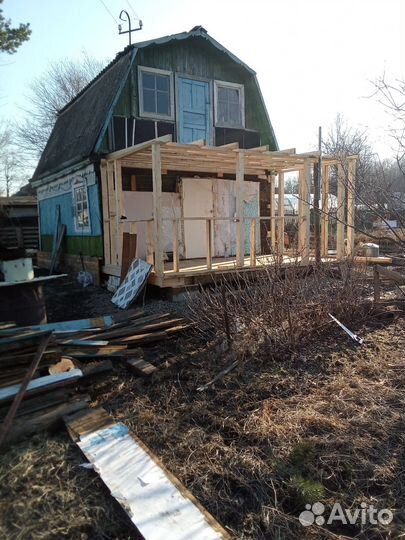 Строительство терраса веранда беседка