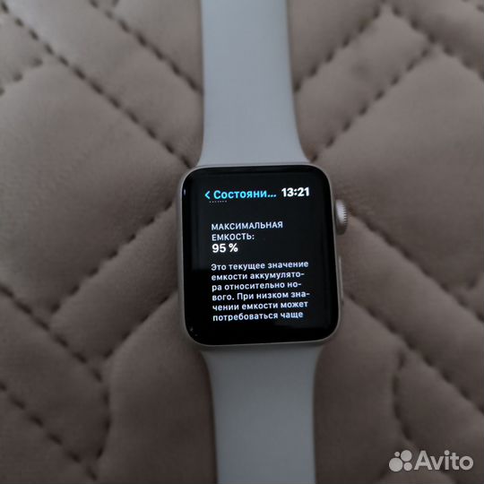 Часы apple watch 3 38 mm бу