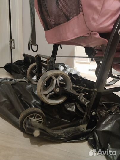 Санки коляска ника 7-5k
