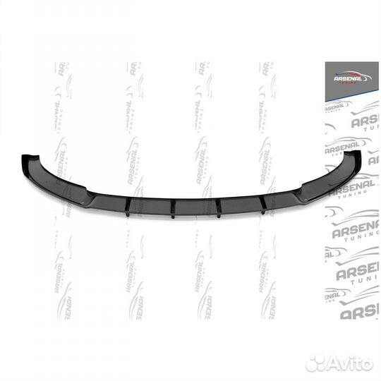 Сплиттер для Hyundai Solaris 1 (2014-2017) рестайл