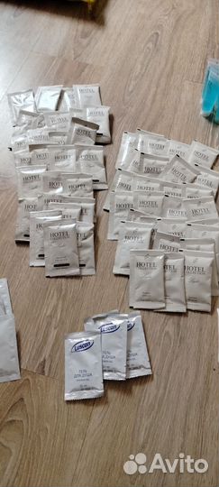 Одноразовые гели и шампуни для гостиниц
