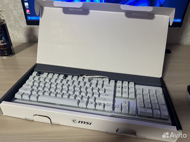 Игровая Клавиатура MSI Vigor GK30 White