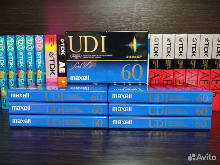 Аудиокассеты maxell UD I 60