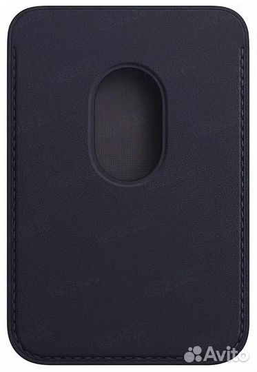 Магнитный чехол для карт Apple Leather Wallet