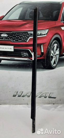 Молдинг стекла двери передний левый Kia Mohave II