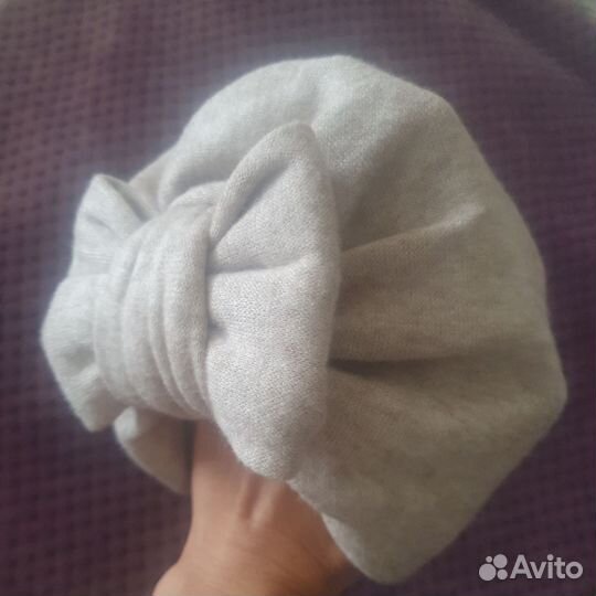 Комплект шапка и снуд для девочки 50