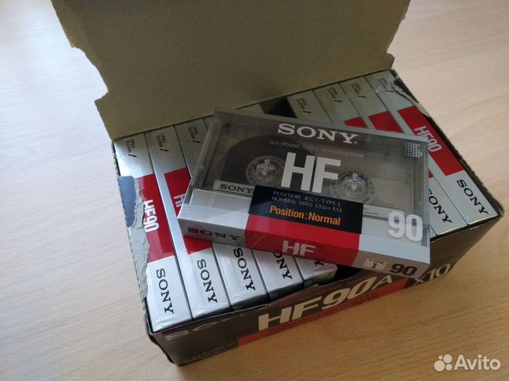 Sony HF90A Japan 10 шт Аудиокассеты Аудио Кассеты