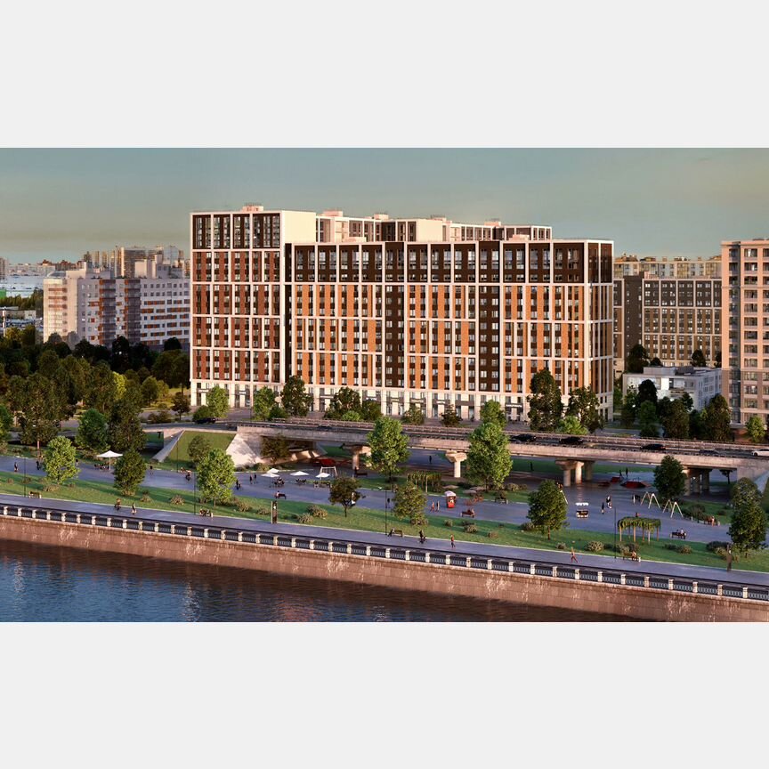 Апартаменты-студия, 23,1 м², 3/17 эт.