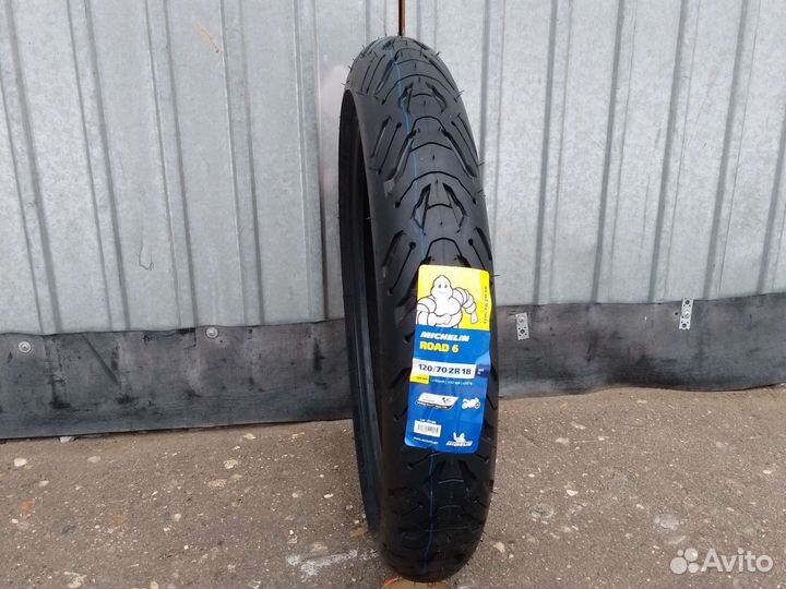 Мотошина 120 70 18 Мишлен роад 6