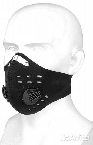 Маска с угольным фильтром