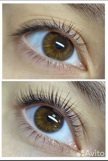 Наращивание, ламинирование, стрейчинг ресниц