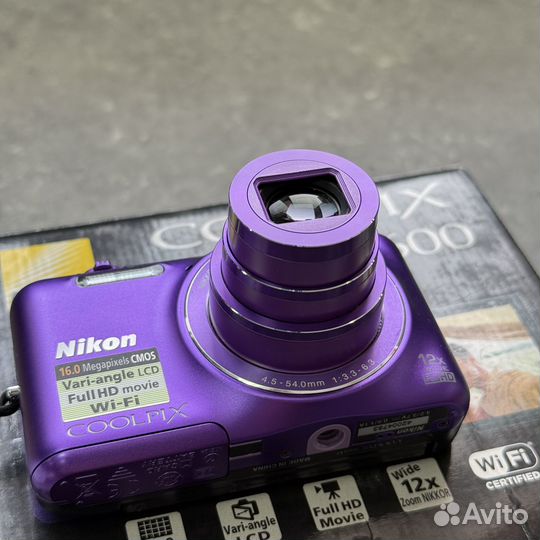 Фотоаппарат Nikon coolpix s6600