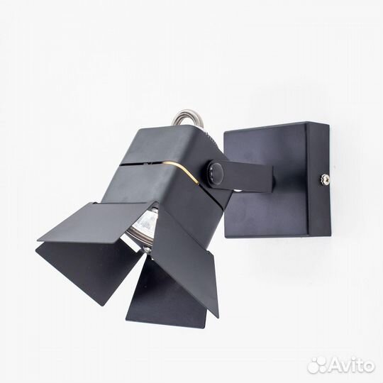 Спот поворотный Чёрный