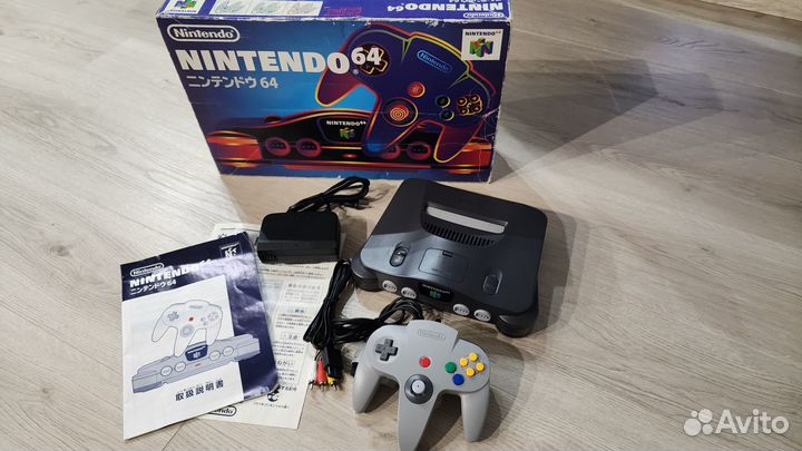 Игровая консоль Nintendo 64 Ntsc-J в коробке