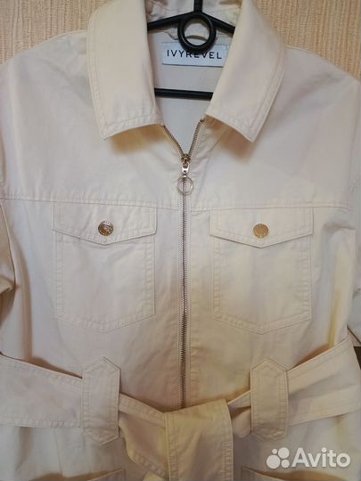 Плащик летний тонкий джинс