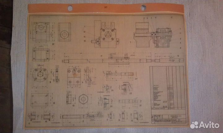 Старинные чертежи