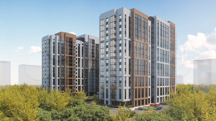 Квартира-студия, 24,5 м², 6/17 эт.