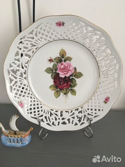 Немецкие тарелки,прорезные