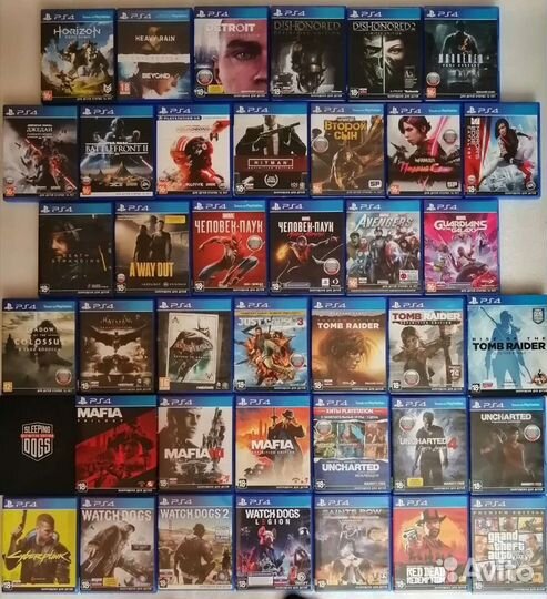 Игры PS4/PS5/PS3 Диски PS4/PS5/PS3