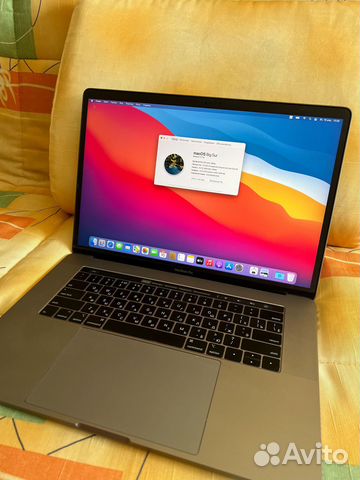 Macbook pro 15 2019 i9 16GB 512GB купить в Саратове | Электроника | Авито