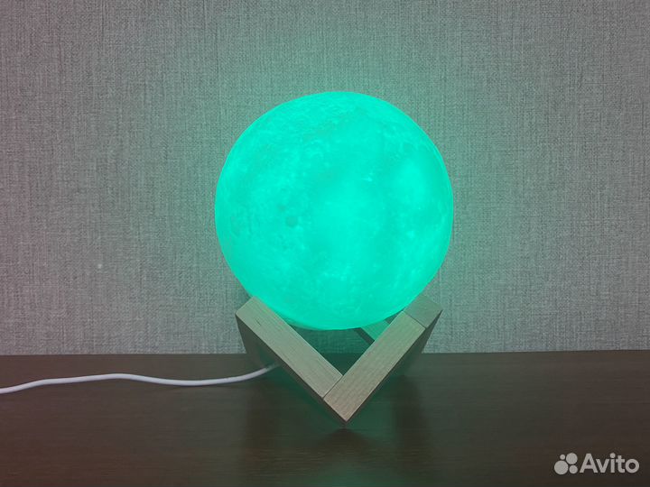 Светильник ночник луна