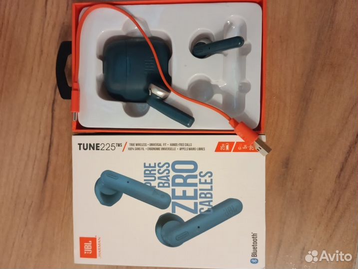 Беспроводные наушники jbl tune 225 tws