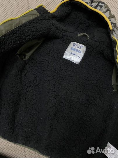 Пуховик зимняя куртка детская 92см