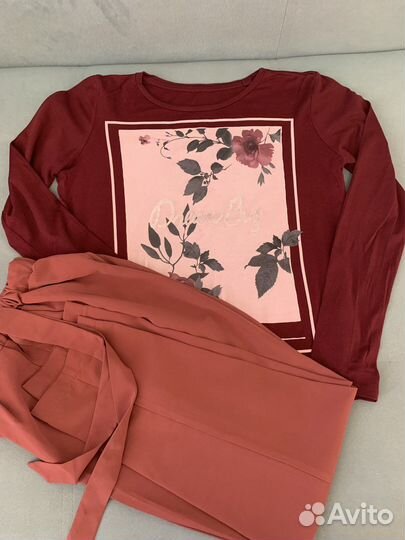 Вещи пакетом на девочку подростка 158