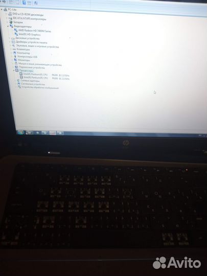 HP G6-1055er на запчасти HM55 DA0R12MB6E0