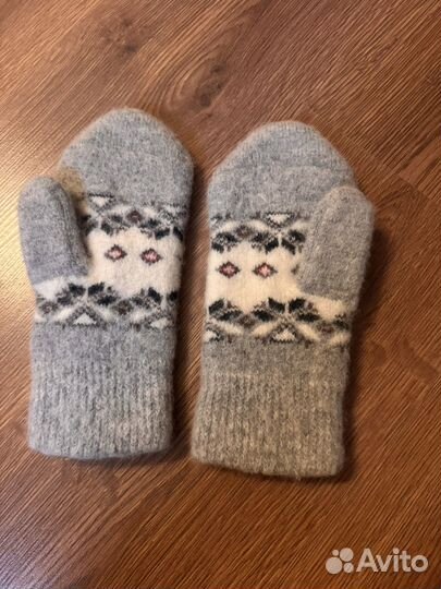 Новые варежки/перчатки шерсть