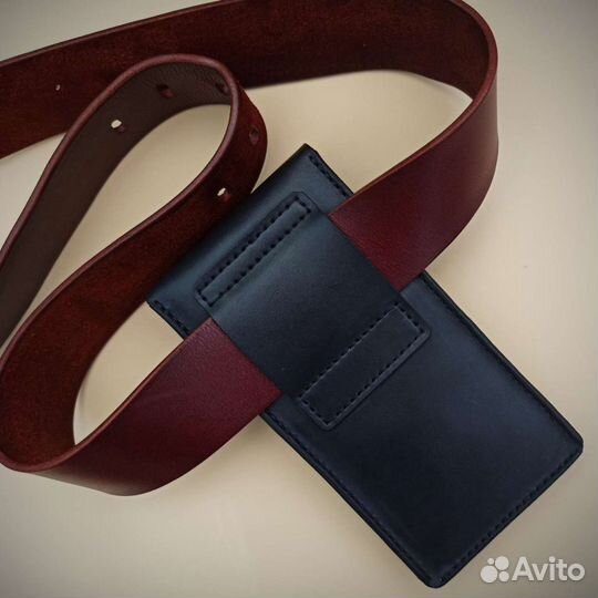 Чехол для телефона натуральная кожа