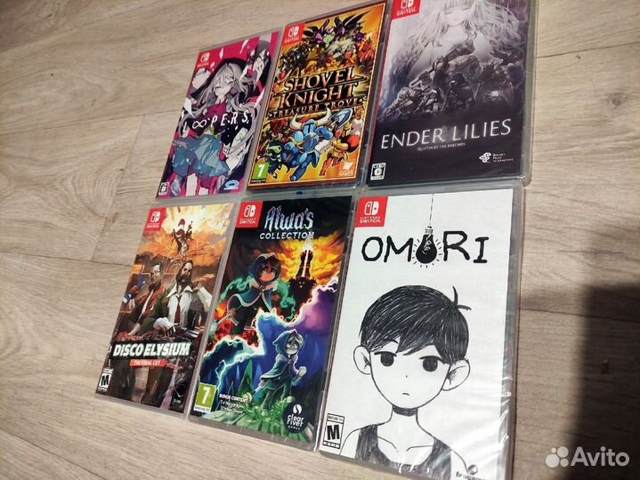 Игры для Nintendo Swich (новые, редкие)