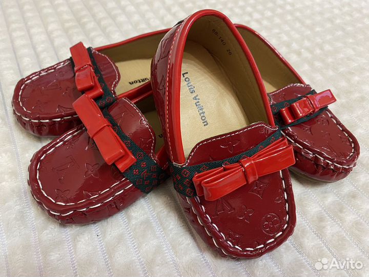 Новые мокасины кожаные Louis Vuitton