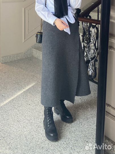 Massimo dutti юбка шерсть