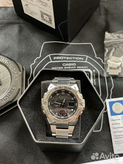 Часы casio g shock steel