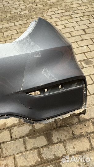 Задний бампер на hyundai solaris 2 2018