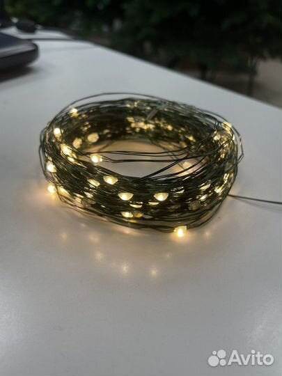 Гирлянда нить роса