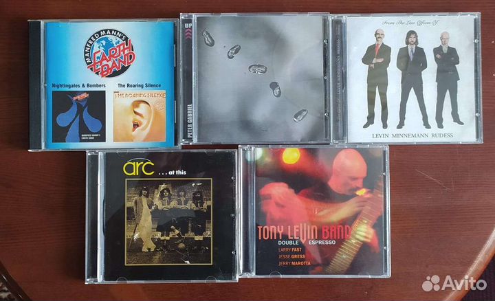 CD диски prog/ art rock