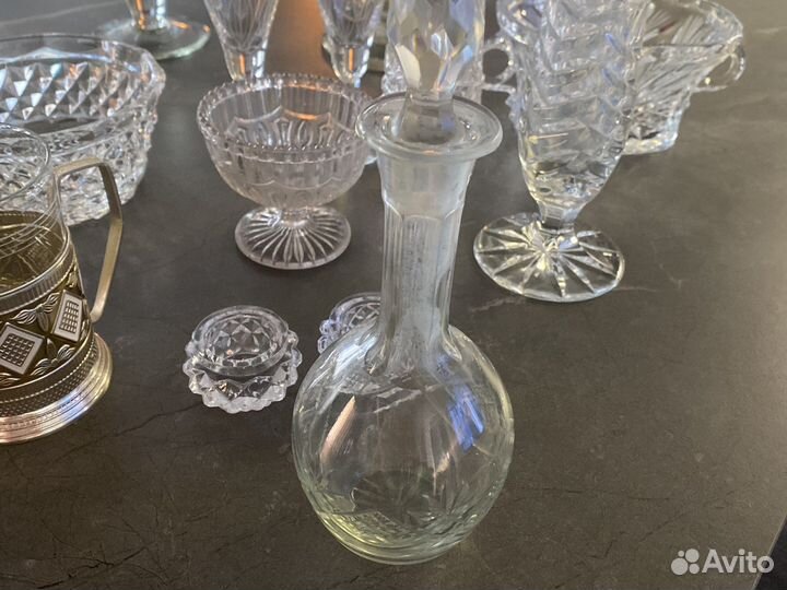 Хрусталь, стекло