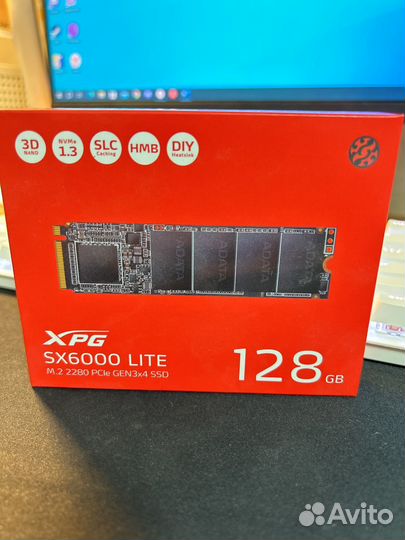 Ssd m2 xpg sx6000 lite 128gb
