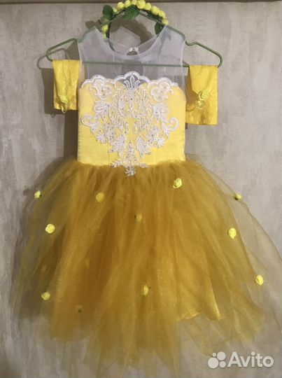 Пышное платье для девочки